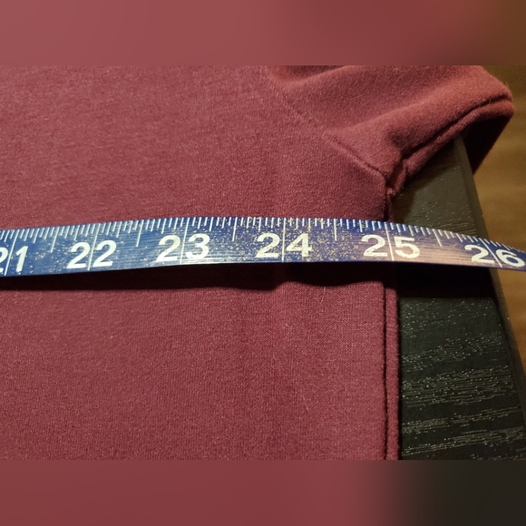 Terra & Sky Top Bundle Purple Quarter Sleeve Tee & Black Flowy Tank Plus Size 0X - Picture 7 of 15